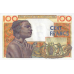 P002a Ivory Coast - 100 Francs Year 1959 (Unc-)